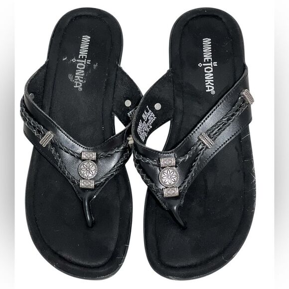 Minnetonka Women's‎ Silverthorne 360 Sandal Flip Flops -- 7 - Picture 1 of 10